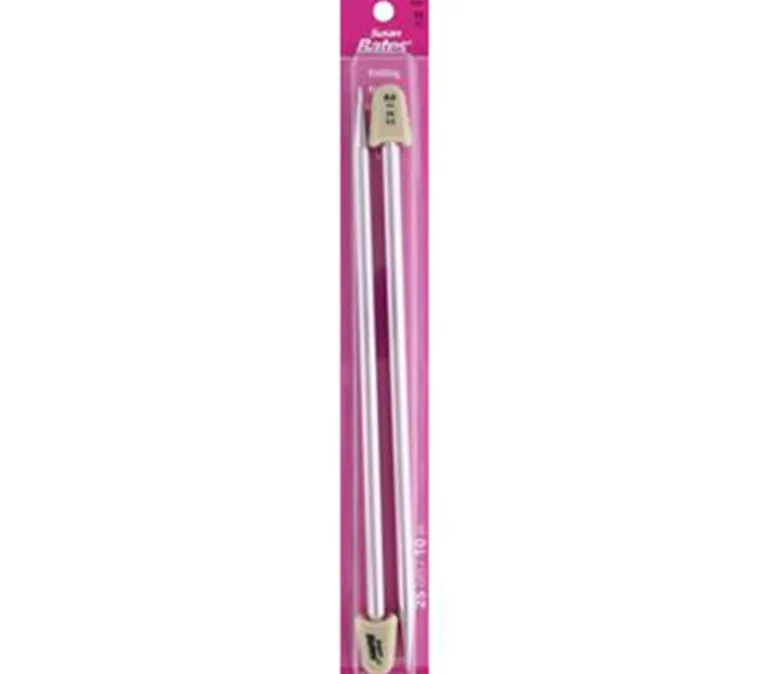 Susan Bates Silvalume Knitting Needles – Size 11 – 10-Inch