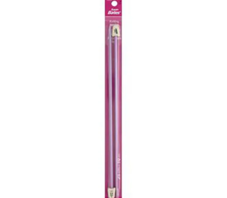 Susan Bates Silvalume Knitting Needles – Size 6 – 10-Inch