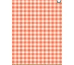Susybee Sweet Bees Gingham Coral