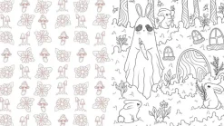 Sweet and Spooky Coloring Book
