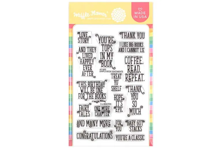 Sweet Birthday Sentiments Combo Stamp & Die Set