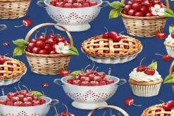 Sweet Cherry Towel Band 22-1/2-inches by 42/43-inches