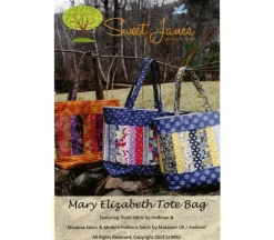 Sweet Janes Mary Elizabeth Tote Bag Sewing pattern #SJ062