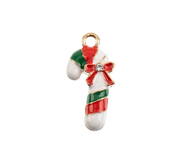 Sweet & Petite Charms – Candy Cane – 8-Piece