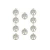 Sweet & Petite Charms – Mini Blue Birdie – 8 Charms