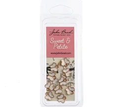 Sweet & Petite Charms – Stars Silver – 10 Charms