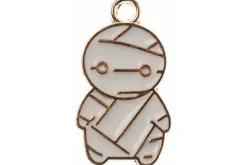 Sweet & Petite Halloween Mummy Charms, 21.5x12mm, 10 Count