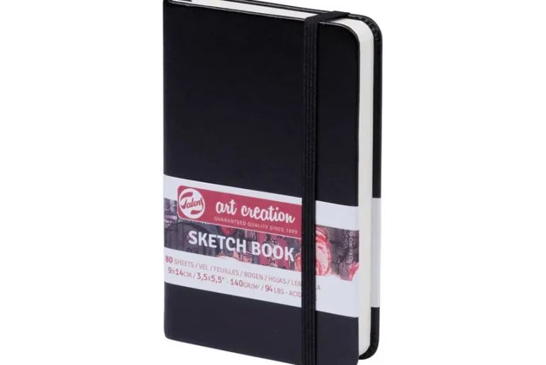 Talens Art Creation 4.72X4.72 Hardcover Sketchbook – Lake Blue