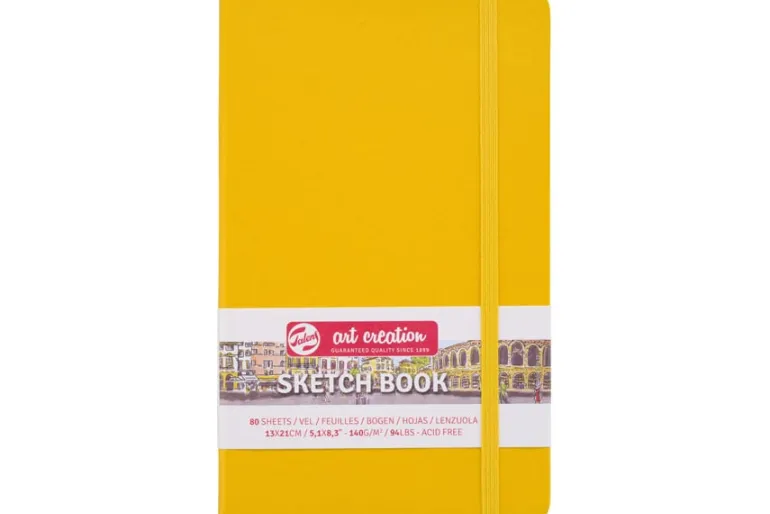 Talens Art Creation 5.11X8.27 Kraft Hardcover Sketchbook