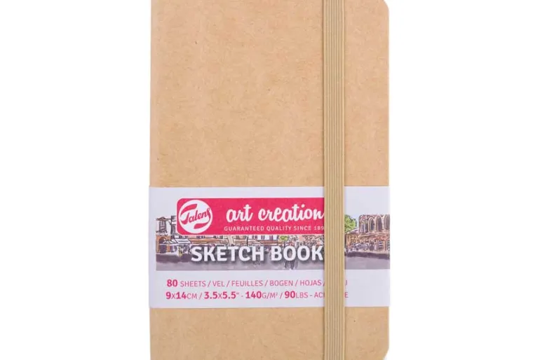 Talens Art Creation 5.11X8.27 Kraft Hardcover Sketchbook