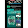 Taylor Seville Magic Pins Flathead Patchwork Extra Long, 1 5/8 inch. – 50 count