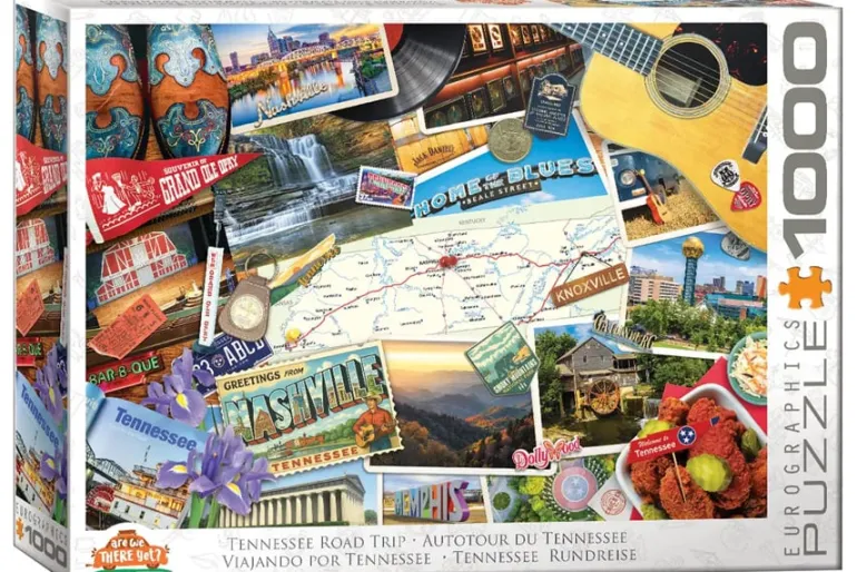 Tennessee Road Trip 1000 Piece Puzzle