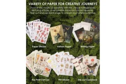 The Botanical Muse 200+ Page Collage Activity Book