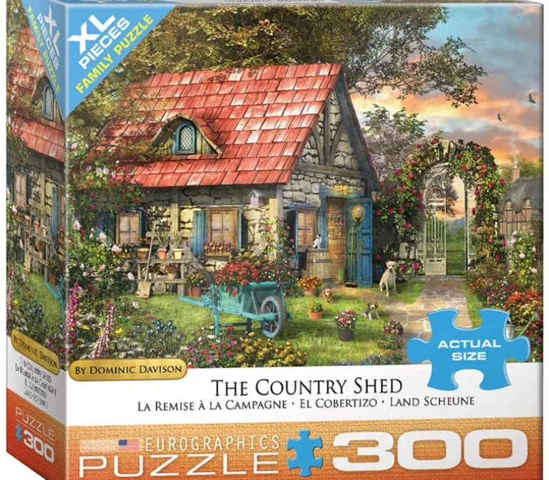 The Country Shed Dominic Davison Puzzle – 300 Piece