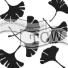 The Crafters Workshop Ginkgo Leaves Stencil