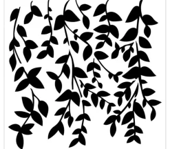 The Crafters Workshop Hanging Vines Stencil