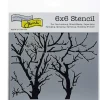 The Crafters Workshop Stencil – Branches Reversed