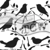 The Crafters Workshop Stencil – Birds