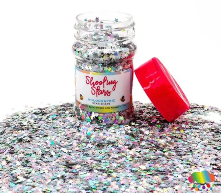 The Glitter Guy Glitter – Shooting Stars Shape