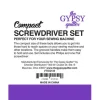 The Gypsy Quilter Sewing Machine Screwdriver Set of Two