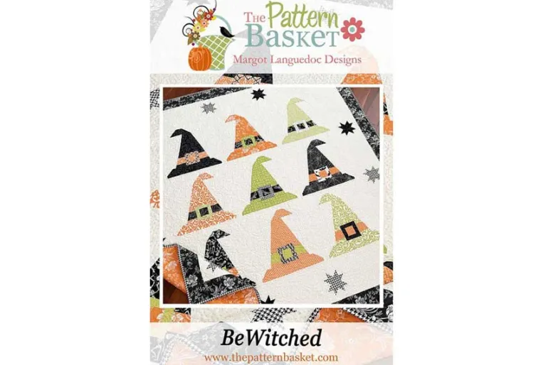 The Pattern Basket Bewitched Hats Quilt Sewing Pattern #TPB2104