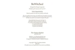 The Pattern Basket Bewitched Hats Quilt Sewing Pattern #TPB2104