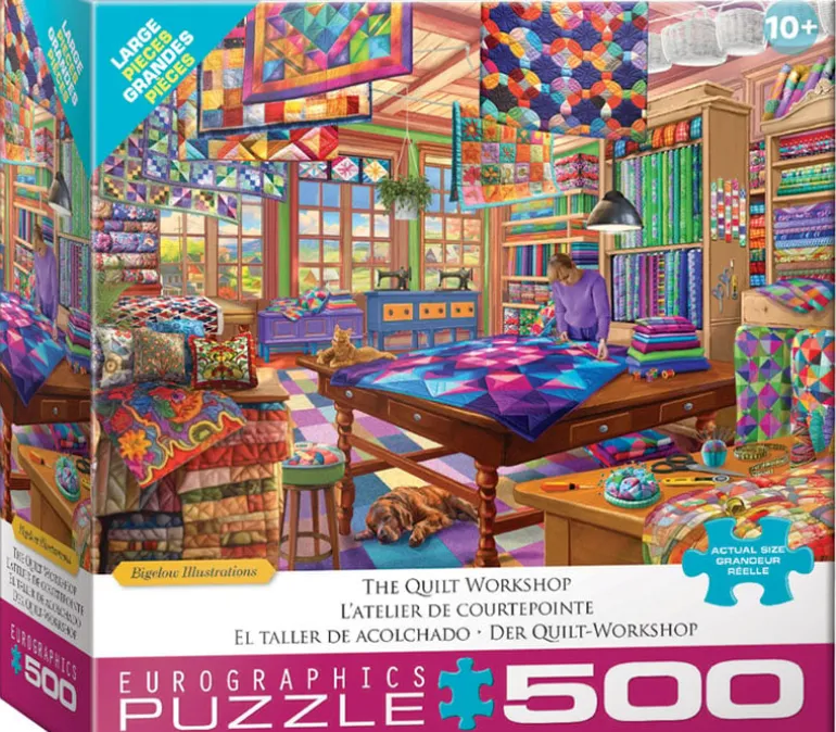 The Quilt Workshop Puzzle – 500 Piece