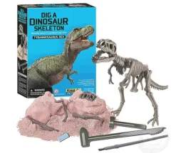 The Toy Network KidzLabs Glowing T-Rex Skeleton