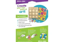 Tic Tac Toe – Wood Craft & Paint Kit