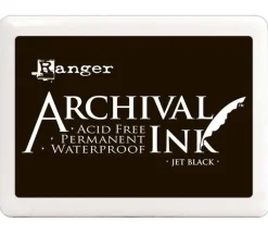 Tim Holtz Archival Ink Pad – Jet Black #3
