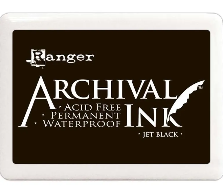 Tim Holtz Archival Ink Pad – Jet Black #3