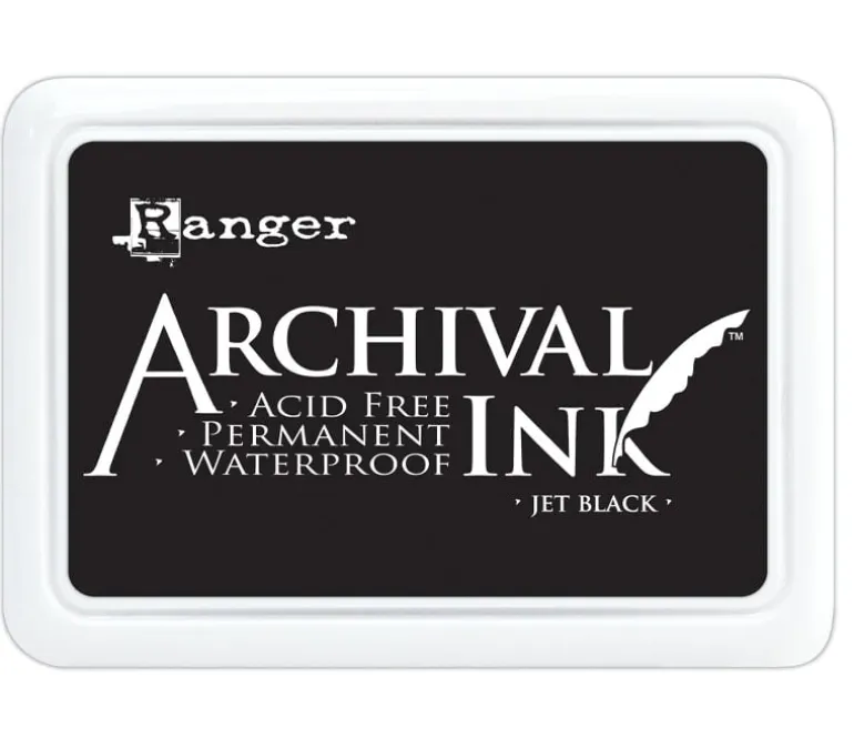 Tim Holtz Archival Ink Pad – Jet Black