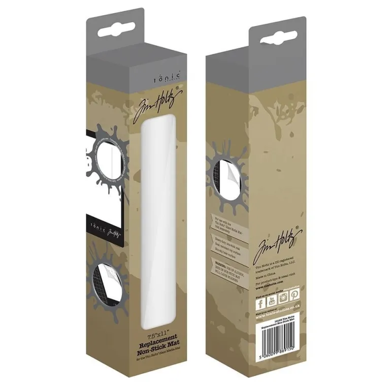 Tim Holtz Glass Studio Mat – White