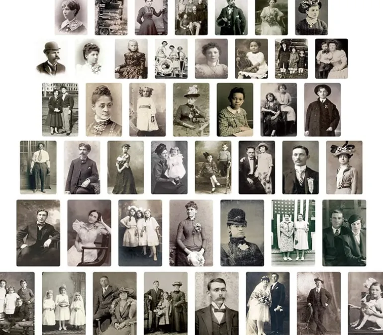 Tim Holtz Idea-ology Found Relatives – 45 Piece