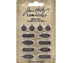 Tim Holtz Idea-ology – Word Tags