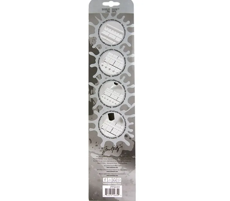 Tim Holtz Media Ruler 12-inch x 2-inch