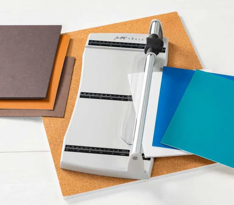 Tim Holtz Slide Trimmer – 12.5-Inch Precision Paper Cutter