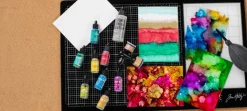 Tim Holtz Travel Glass Media Mat – Portable Crafting Surface