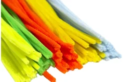 Tinsel Stems – 6mm 12″ – 60pc. – Christmas Mix