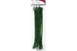 Tinsel Stems – 6mm 12″ – 25pc. – Green
