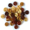 Tiny Buttons Earthy Micro #TB1808