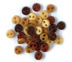 Tiny Buttons Earthy Micro #TB1808