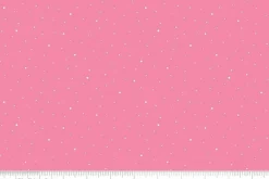 Tiny Pink Blossom Tossed on White