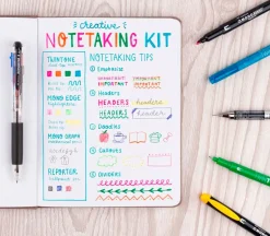 Tombow Creative Notetaking Kit – 10-Piece Hand Lettering & Journaling Set