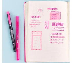 Tombow Creative Notetaking Kit – 10-Piece Hand Lettering & Journaling Set
