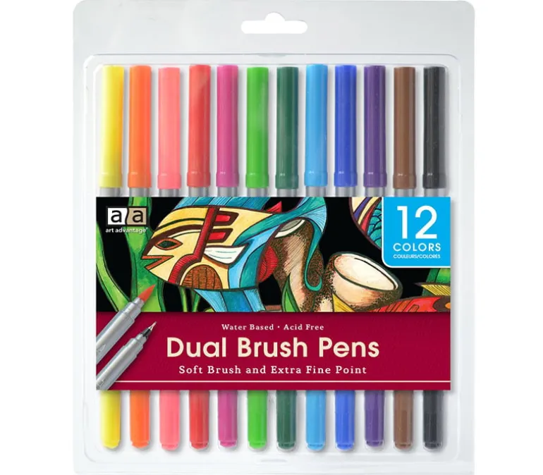 Tombow Dual Brush Pen – 10 Color Sets – (view colors)