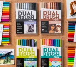 Tombow Dual Brush Pen – 10 Color Sets – (view colors)