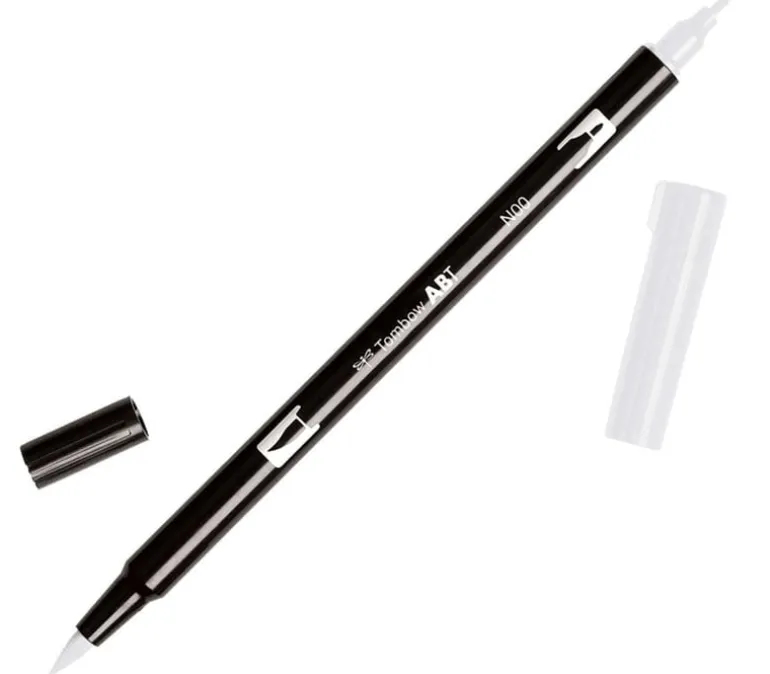 Tombow Dual Brush Pen Set – Colorless Blender – 3 Piece