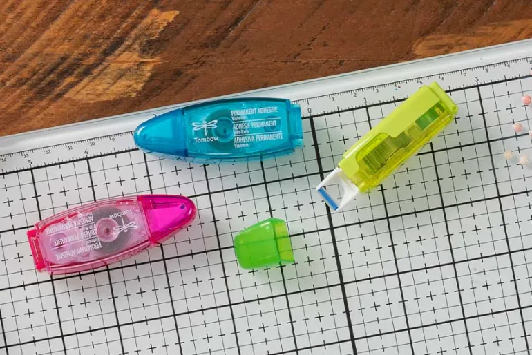 Tombow Power Glue Tape – 3 Piece Permanent Adhesive Set