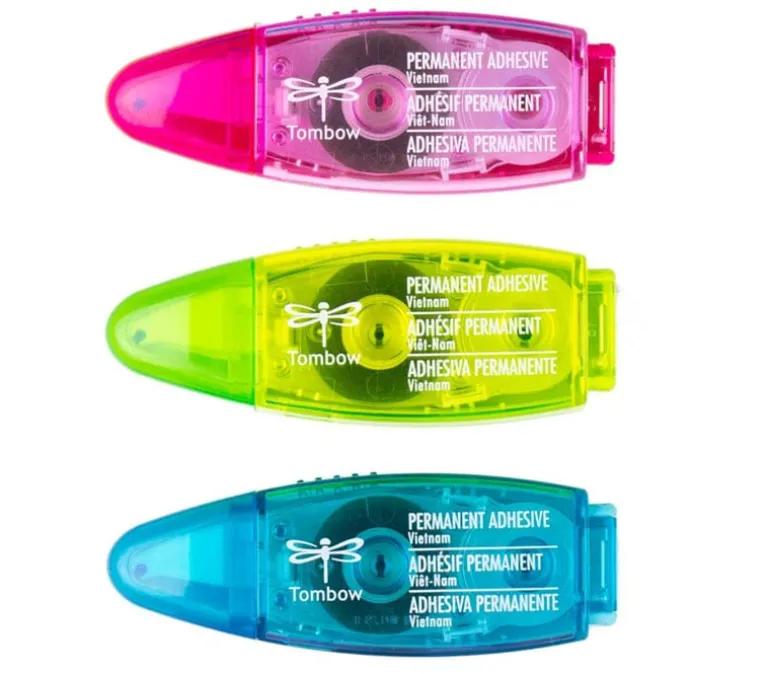 Tombow Power Glue Tape – 3 Piece Permanent Adhesive Set